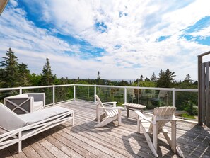 Signature Room, 1 Queen Bed, Patio, Ocean View | Balcony view