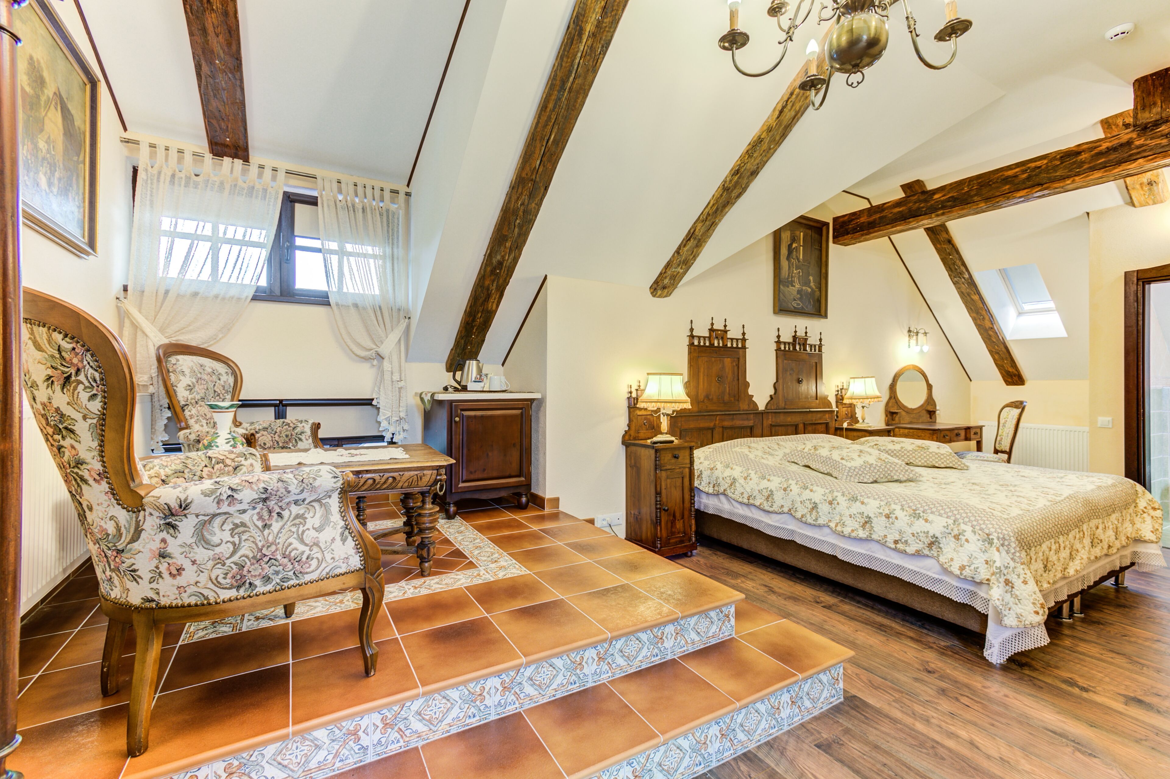 Habitación ejecutiva, balcón | Sábanas italianas Frette, ropa de cama de alta calidad y minibar 