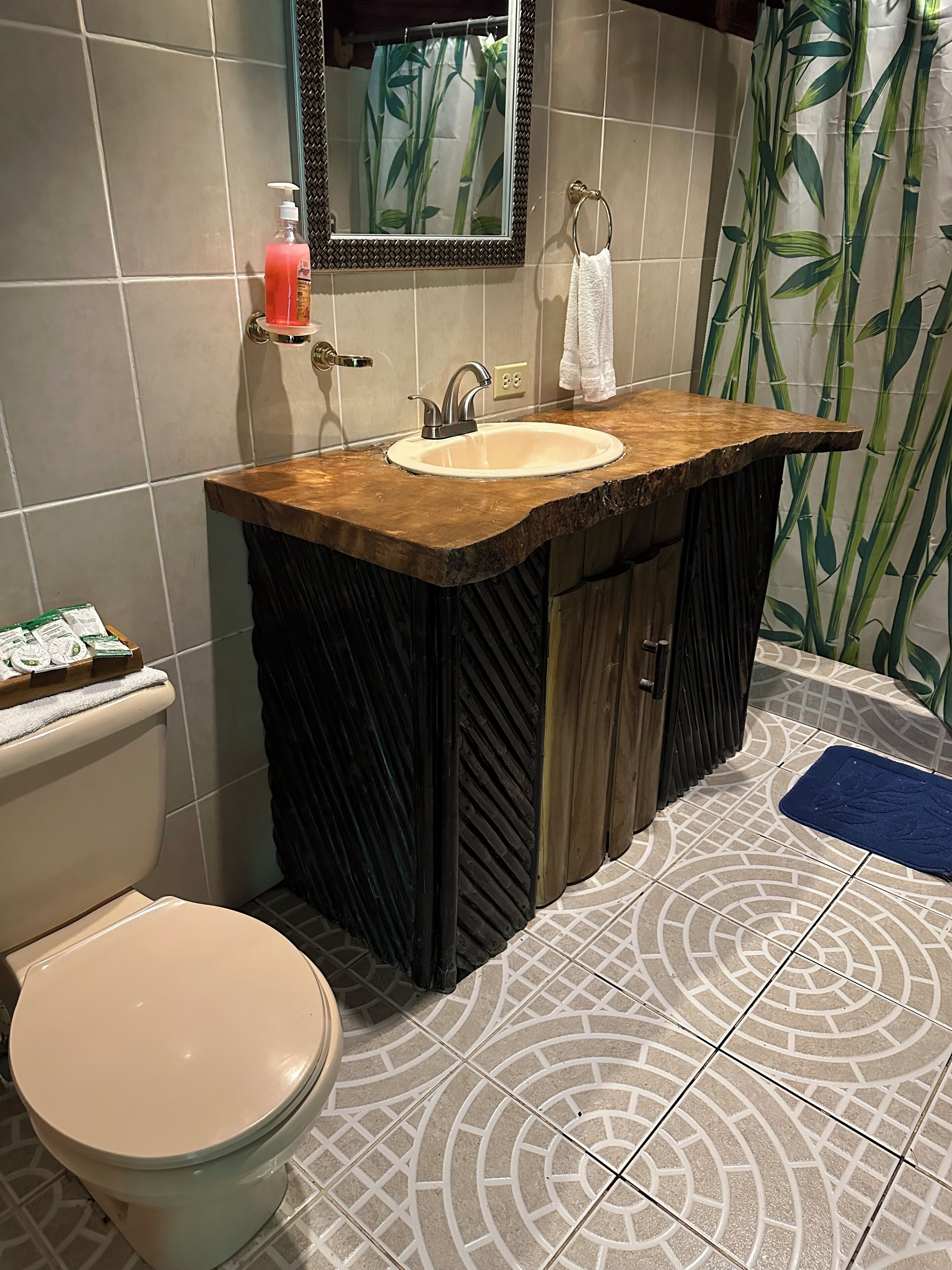 Ceiba Tree Lodge | Baño | Secadora de cabello, toallas, jabón, shampoo 