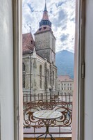 Deluxe Double or Twin Room (Black Church view) | Terrass/Patio