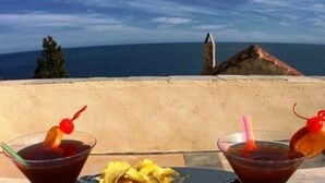 Superior Double or Twin Room, Sea View | Terrace/patio - Hotel Byzantino (Monemvasia)