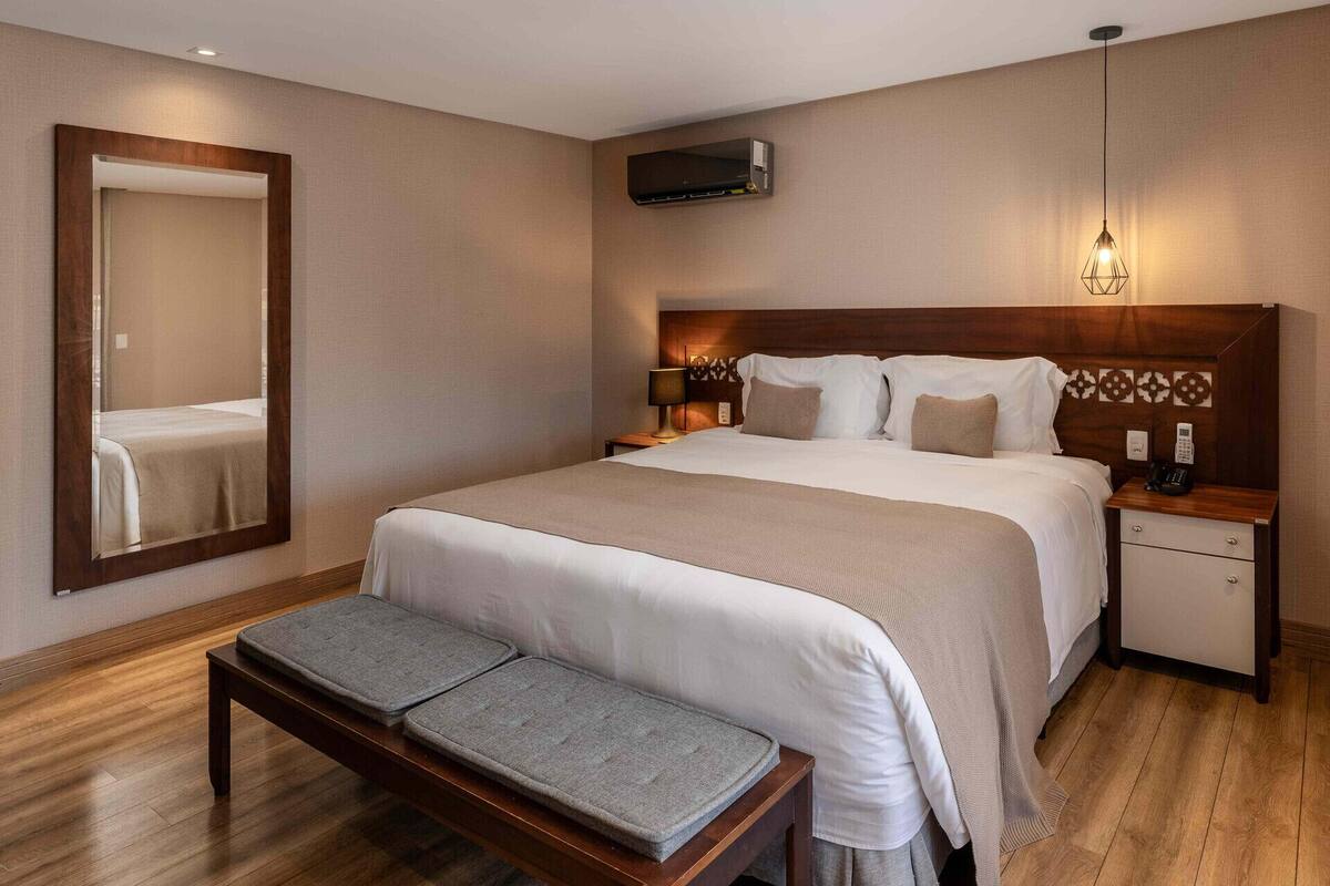1 habitación, ropa de cama de alta calidad y minibar 