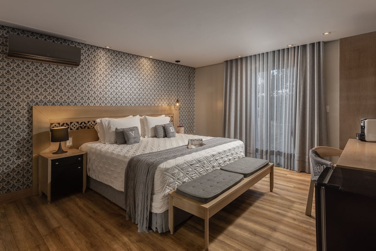 Apartamento Super Luxo | 1 camera, biancheria da letto di alta qualità, minibar