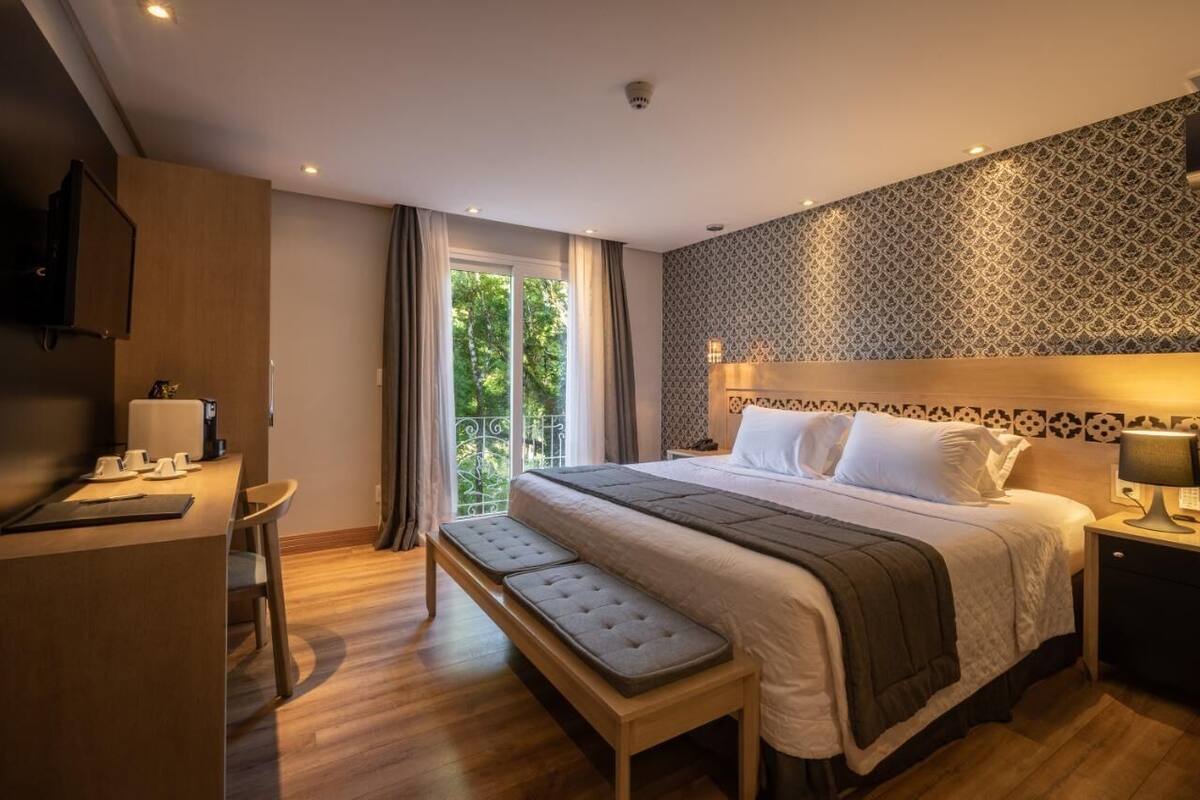 1 habitación, ropa de cama de alta calidad y minibar