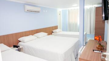 Quadruple Room (Suite) | Minibar, desk, laptop workspace, free WiFi