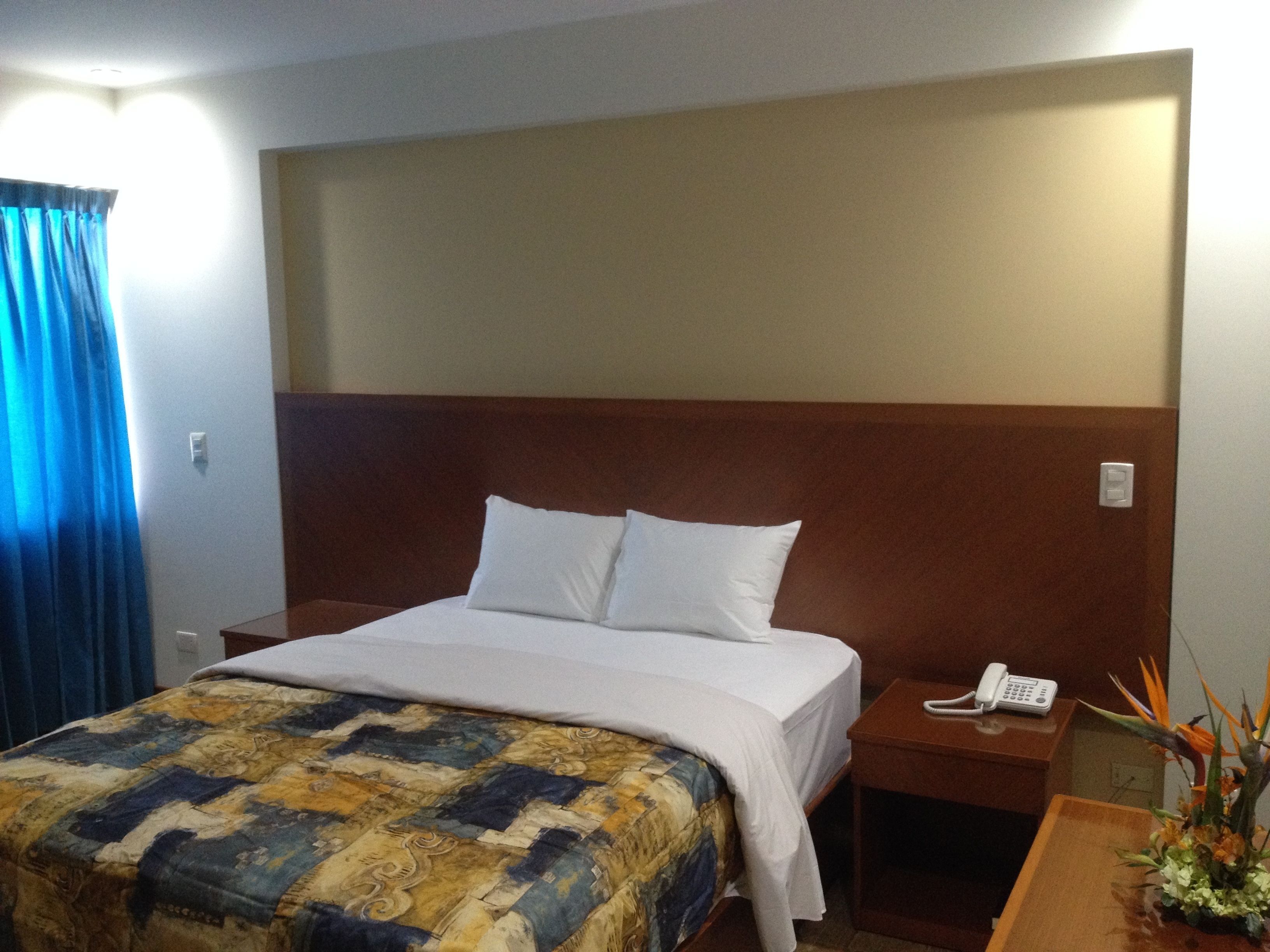 Blackout curtains, iron/ironing board, free WiFi, bed sheets