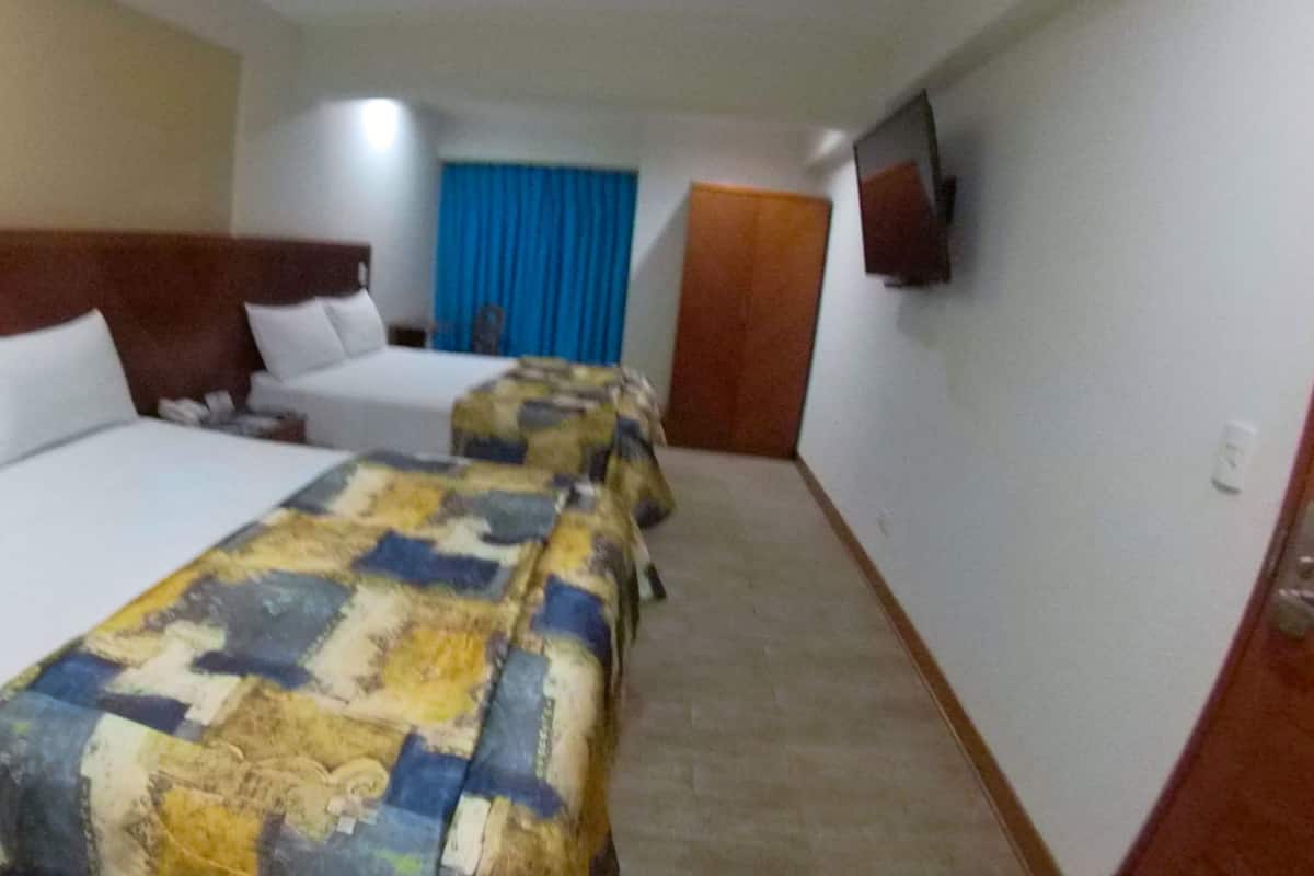 Blackout curtains, iron/ironing board, free WiFi, bed sheets