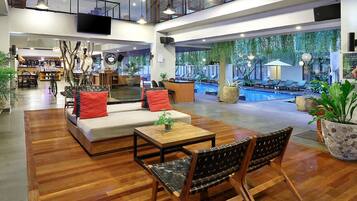 Lounge i lobbyen