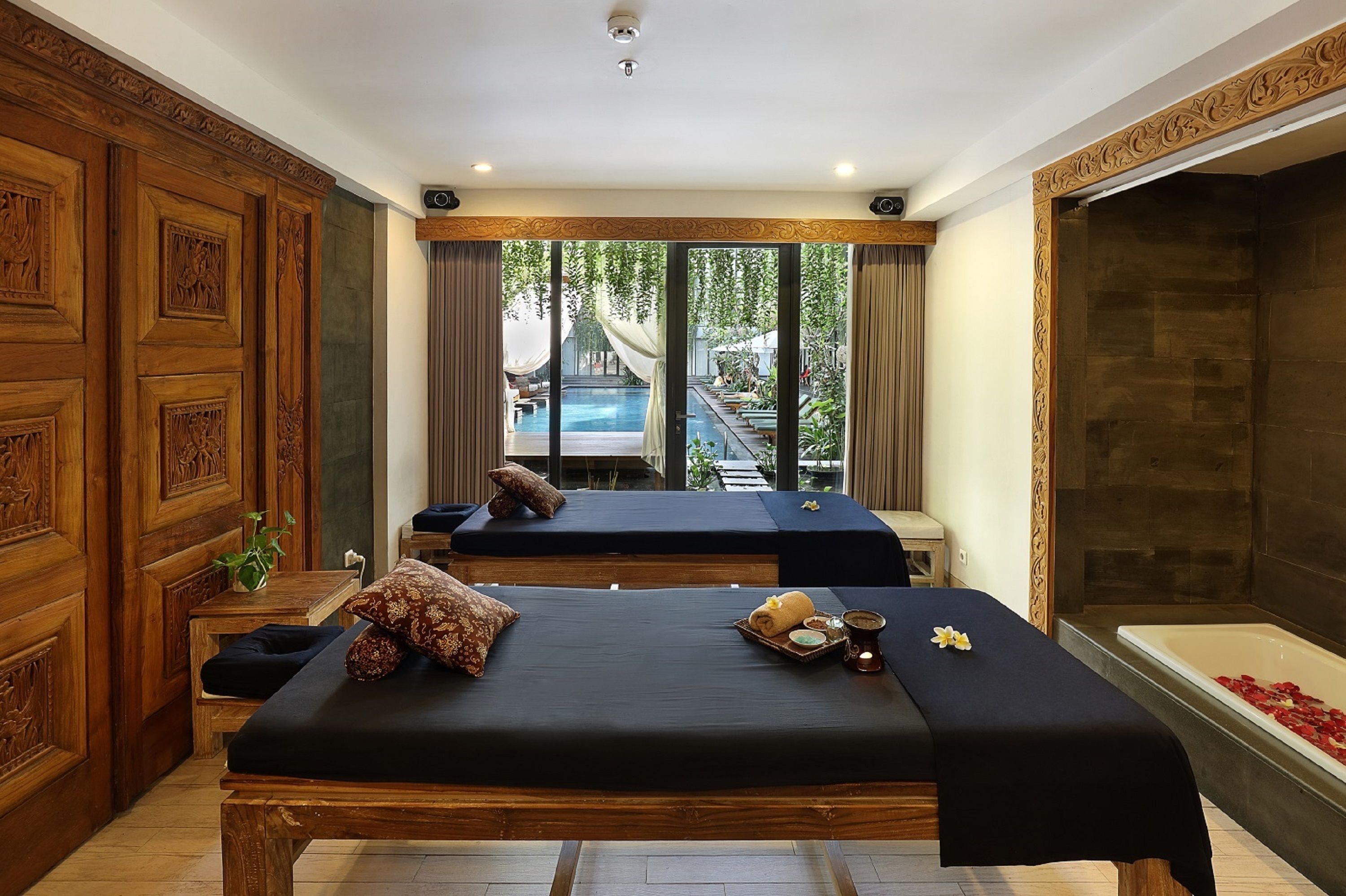 manicures and pedicures