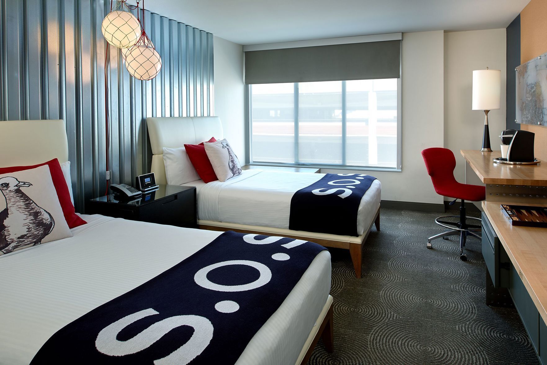 Premium bedding, pillow-top beds, in-room safe, desk