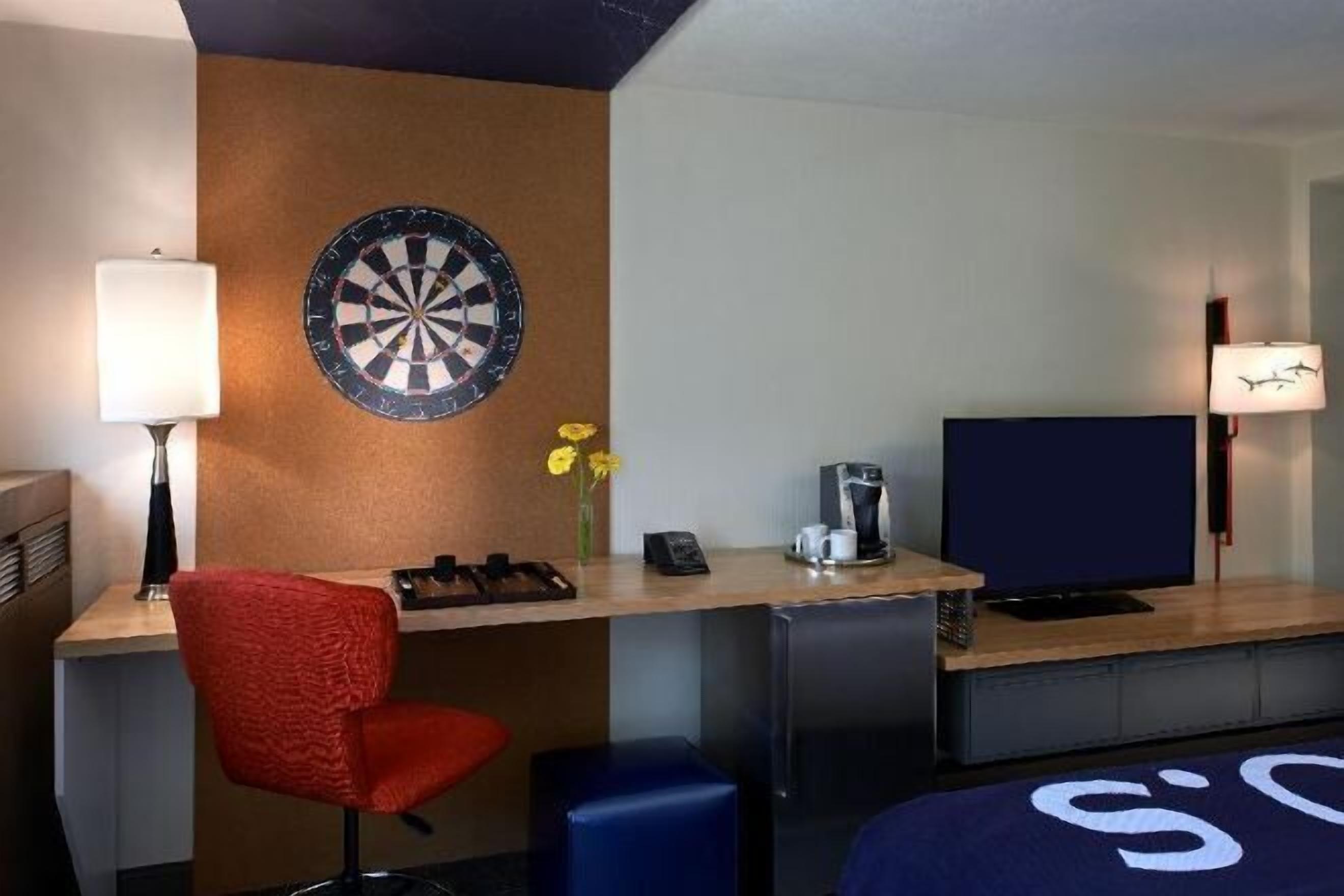 Premium bedding, pillow-top beds, in-room safe, desk