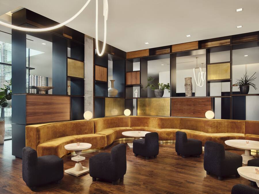 Lobby sitting area