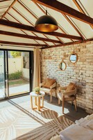 Cabana conforto, 1 cama Queen | Roupas de cama antialérgicas, individualmente decorados