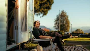 Cabin, 1 Double Bed, Courtyard View