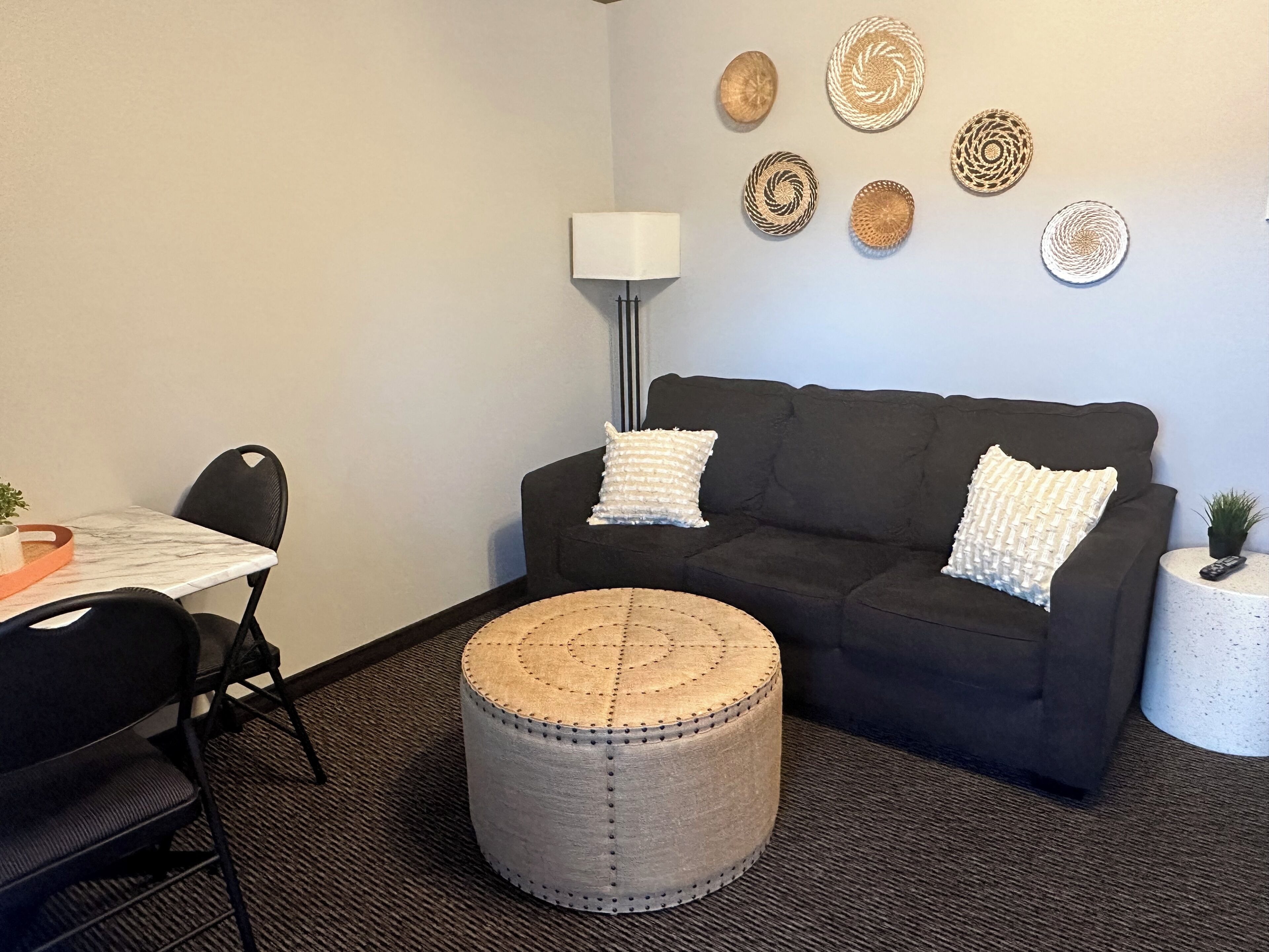 suite, 1 bedroom, kitchen | living area | flat-screen tv