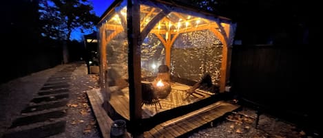 Un sauna, hidroterapia