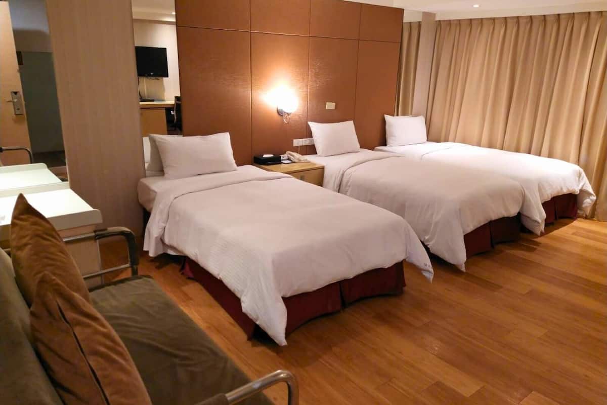 In-room safe, desk, blackout curtains, iron/ironing board