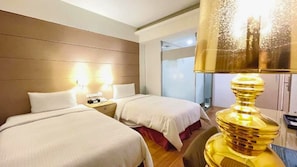 In-room safe, desk, blackout curtains, iron/ironing board