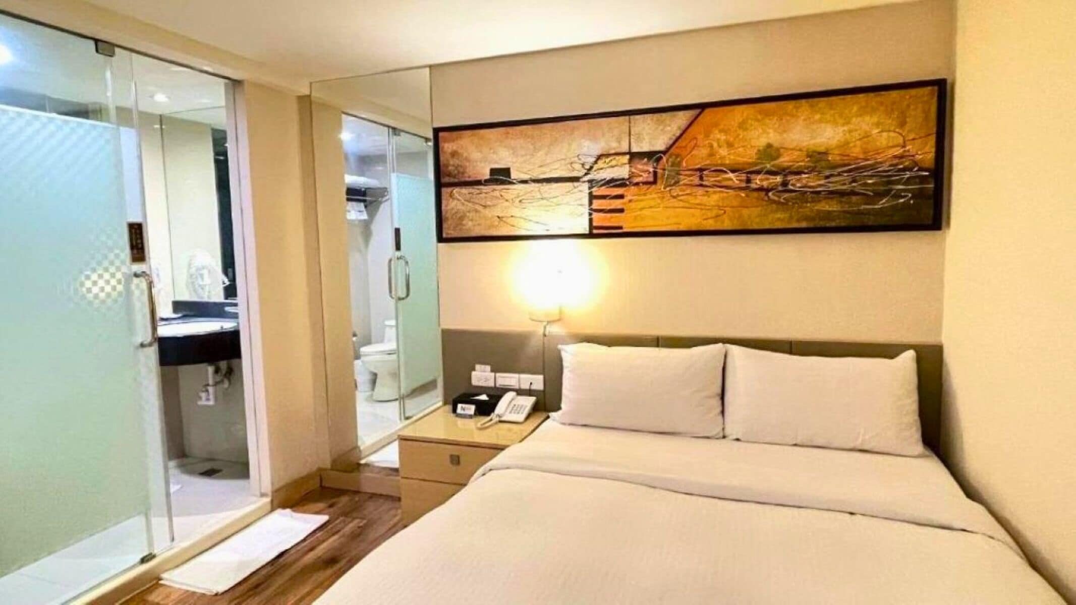 in-room safe, desk, blackout curtains, iron/ironing board