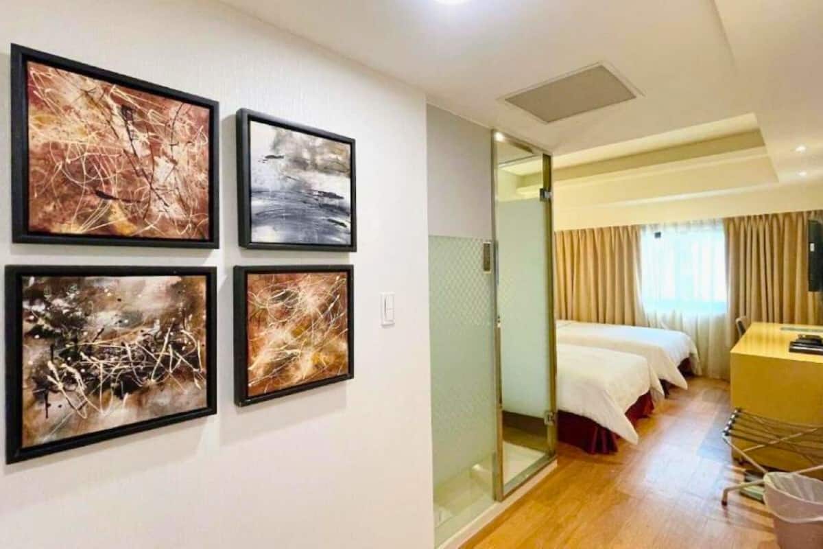 In-room safe, desk, blackout curtains, iron/ironing board