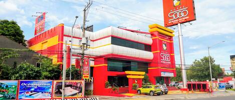 Fassade der Unterkunft