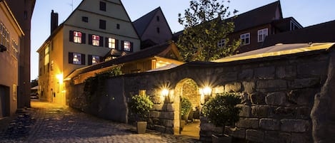 Voorkant van accommodatie