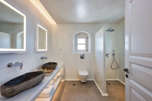 Villa Exclusive, 3 camere da letto | Bagno | Set di cortesia firmato, asciugacapelli, accappatoio, pantofole