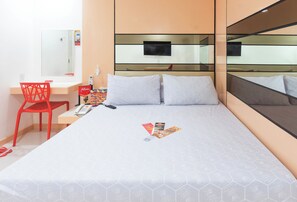 Executive kamer, 1 queensize bed | Een bureau, gratis wifi