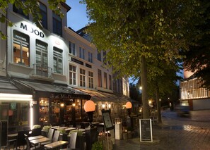 Majoituspaikan julkisivu