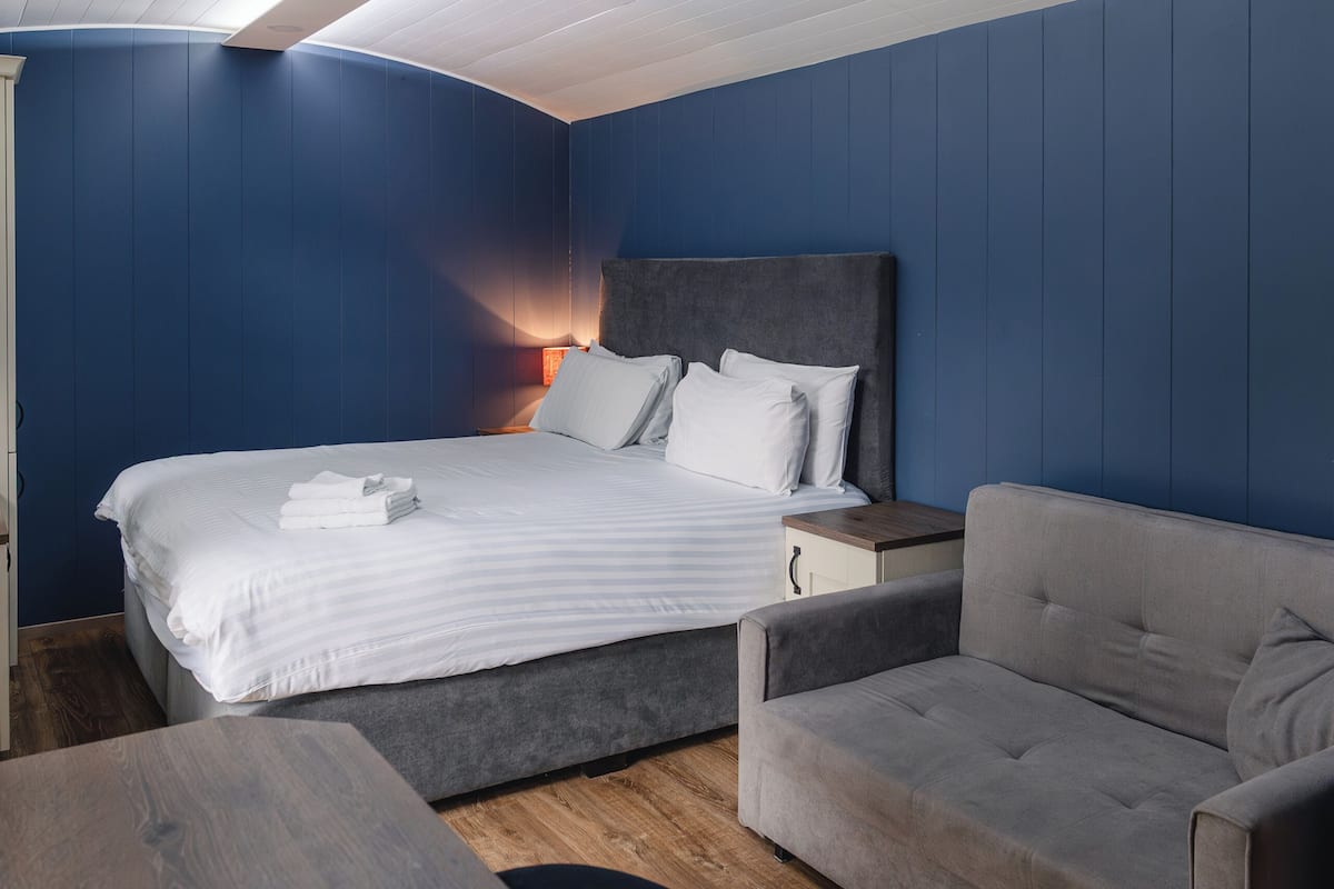 Deluxe-Zimmer, mit Bad (Shepherd's Hut)