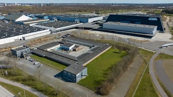 Voorkant van accommodatie