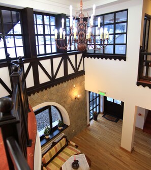 Zona de estar del vestíbulo