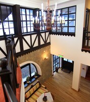 Sala de estar en el lobby