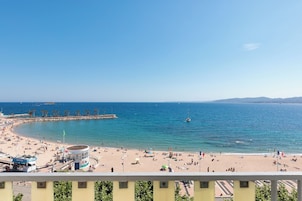 Vista a la playa o al mar
