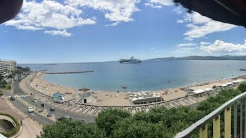 Vue sur la plage/l’océan