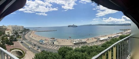 Vue sur la plage/l’océan