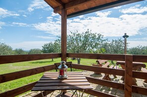 Cottage Panoramique, 1 chambre, vue mer, côté jardin | Literie de qualité supérieure, chambres insonorisées