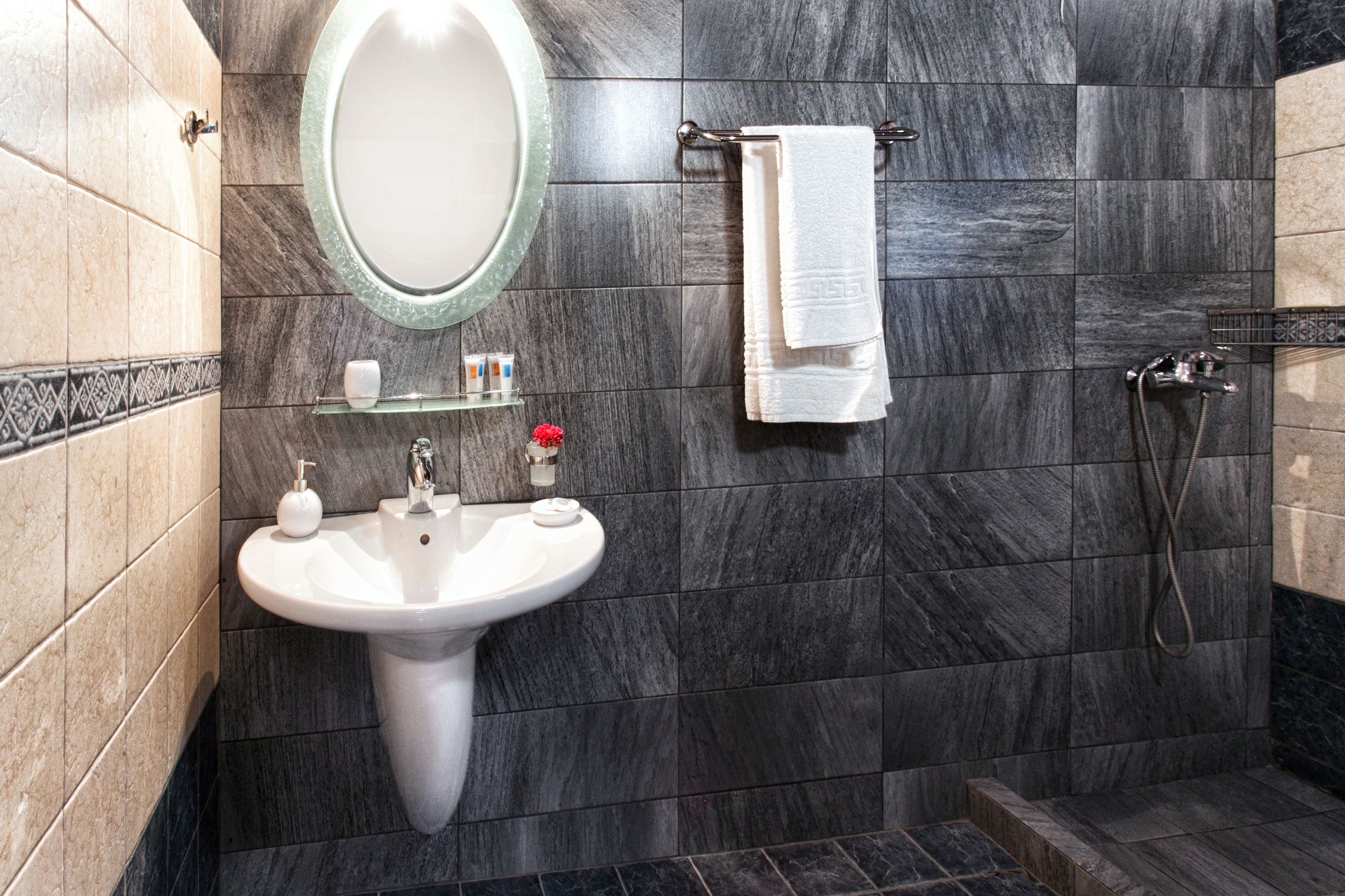 superior studio, 1 bedroom | bathroom | free toiletries, hair dryer, towels