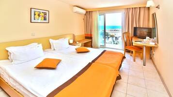 Uitzicht vanuit de kamer