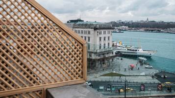 Superior Double Room, Balcony, Partial Sea View | Balcony view