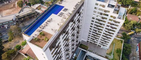 Façade de l’hébergement