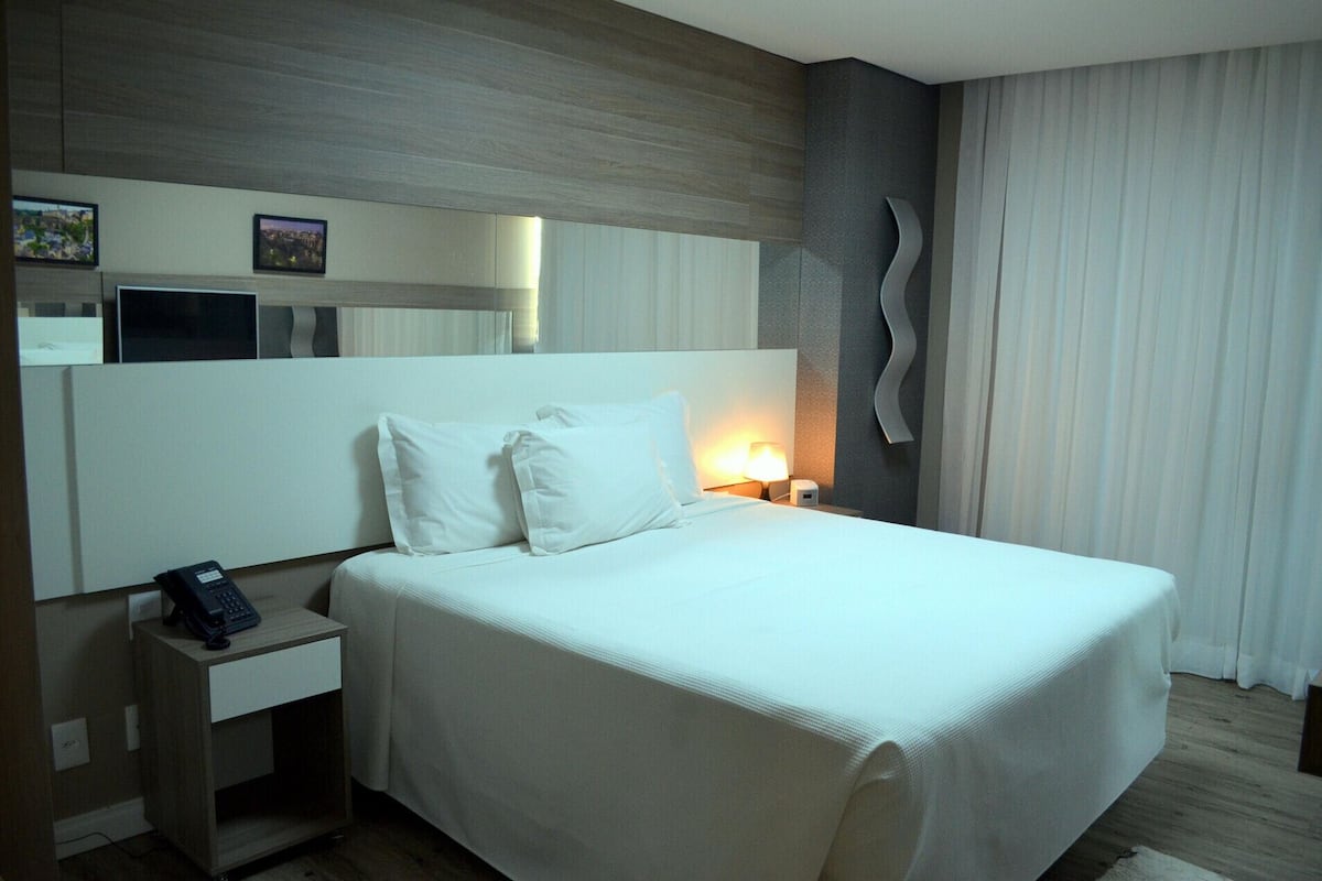 Minibar, in-room safe, desk, blackout curtains
