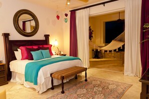 Villa de lujo, 3 habitaciones, vista al océano, frente al mar | 3 habitaciones y sábanas de algodón egipcio 