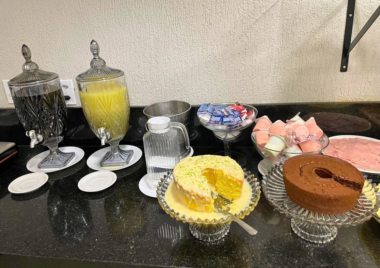 뷔페 아침 식사