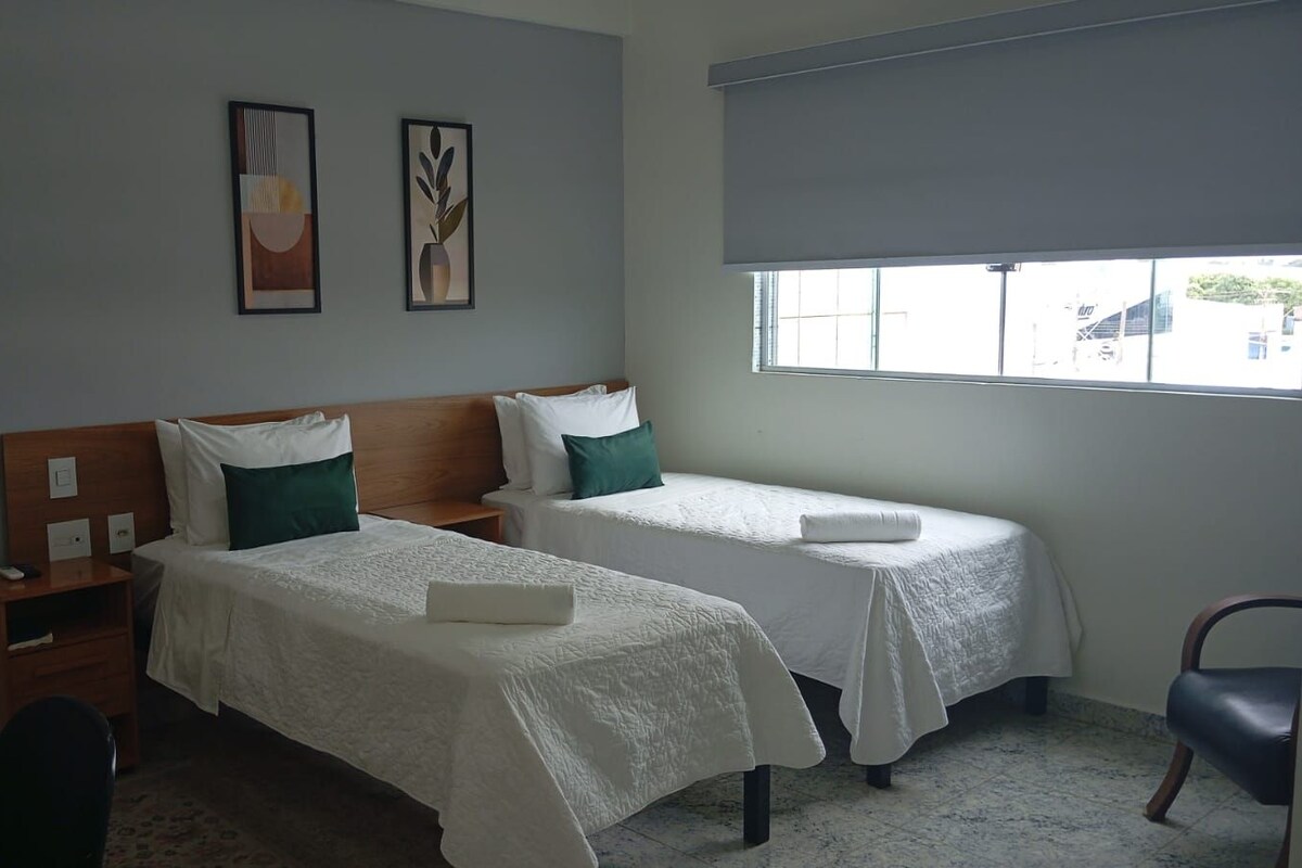 Single Room, 2 Twin Beds | 1 bedroom, hypo-allergenic bedding available, minibar, in-room safe