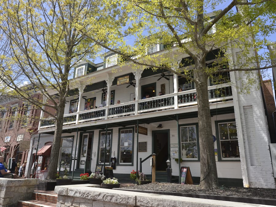 Voorkant van accommodatie