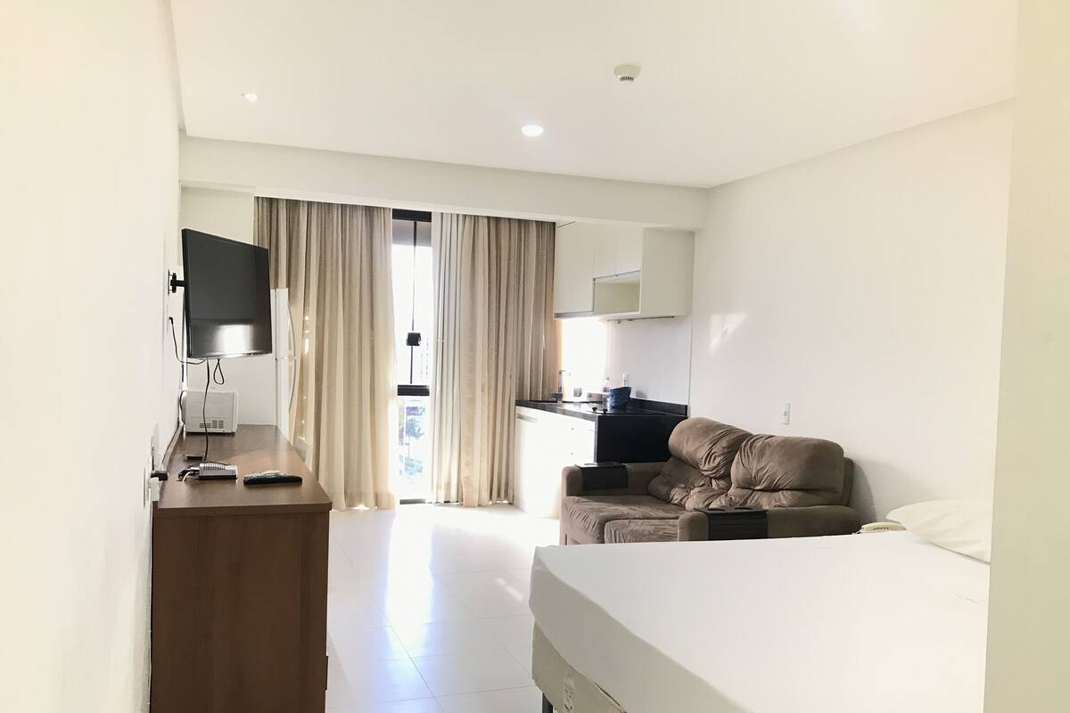Minibar, desk, blackout curtains, free WiFi