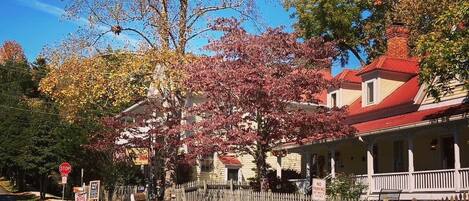 Façade de l’hébergement