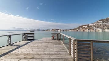 Bungalow Confort, vista al mar | 3 habitaciones, insonorización, wifi gratis y ropa de cama