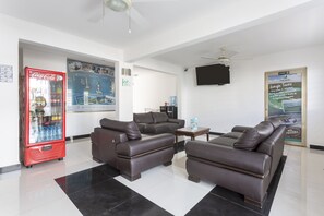 Sitteområde i lobbyen